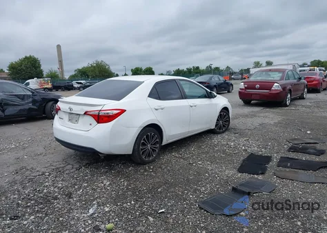 2016 Toyota Corolla S Plus from USA, damaged, VIN 2T1BURHE1GC632491